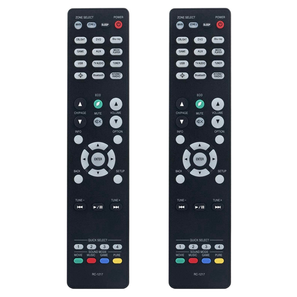 Rc-1217 Remote Control Replace For Av Receiver 4711624729296