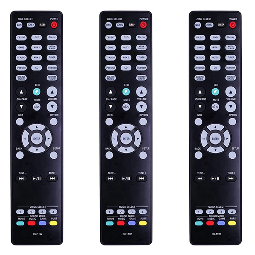 Rc-1192 For Av Receiver Avr-S900w Avr-X2100w Remote Control Black 4711624729272