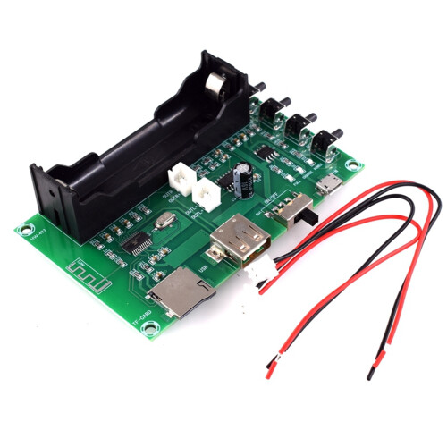 XH-A150 Litiumbatteri Bluetooth Digitalt Effektförstärkarkort 5W+5W 1