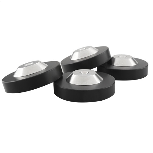 HiFi Audio 4 st högtalaramp CD-spikes basplatta 39 x 13 mm 1