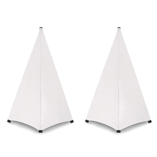 Universal Dj Light Speaker Stand Cover Double Sided Stretchable ,2Pcs