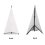 Universal Dj Light Speaker Stand Cover Double Sided Stretchable ,2Pcs 5