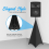 Universal Dj Light Speaker Stand Skirt Tripod Scrim Cover, 1 Pcs 4