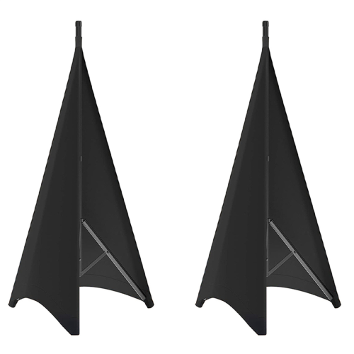 Universal Dj Light Speaker Stand Skirt Tripod Scrim Cover, 1 Pcs