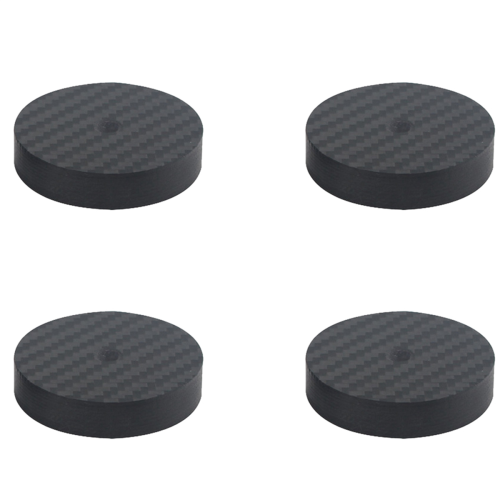 Carbon Fiber Speaker Isolation 40x10mm Spikes Base Pad HiFi AMP