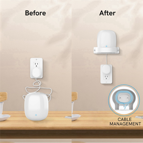 För Nest WiFi Pro väggmonteringsfäste väggförvaring, 2 st 2