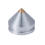 4-pack Hifi Audio fotspikar koniska golvfotspik (silver) 4