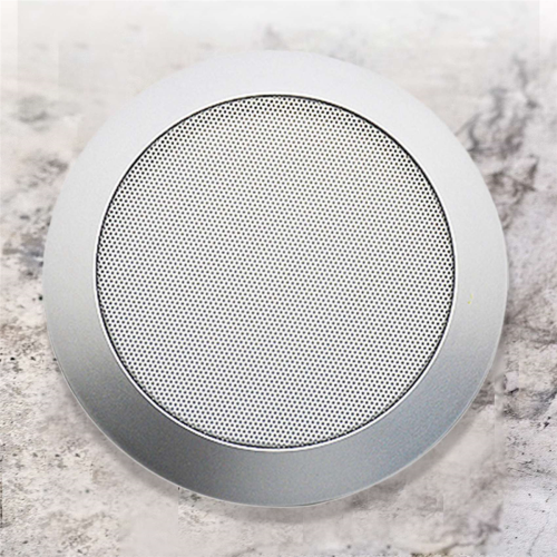 Ceiling Speaker Grille, 4-Inch Embedded Audio Speaker Grille(Silver) 2