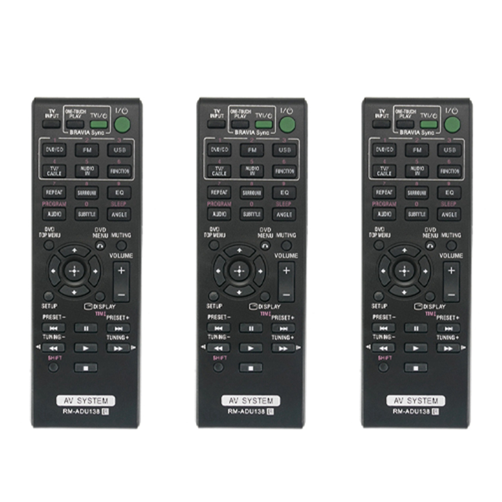 Rm-Adu138 Dav-Tz145 Hbd-Tz140 Rm-Adu138 Replace Remote Control Fit Black 4711624732371