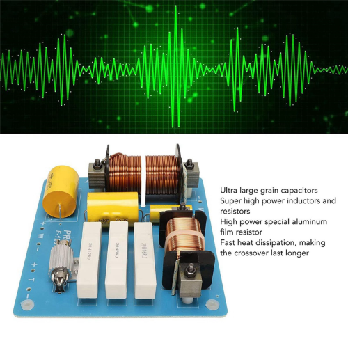 2 Way Crossover 800W Maximum for Stage Conference Speaker 1