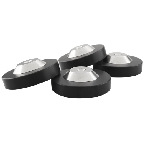 HiFi Audio 4 st högtalaramp CD-spikes basplatta 39 x 13 mm 2