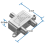 Digital 2 Way Coaxial Cable Splitter 5-2400MHz, RG6 Compatible 4