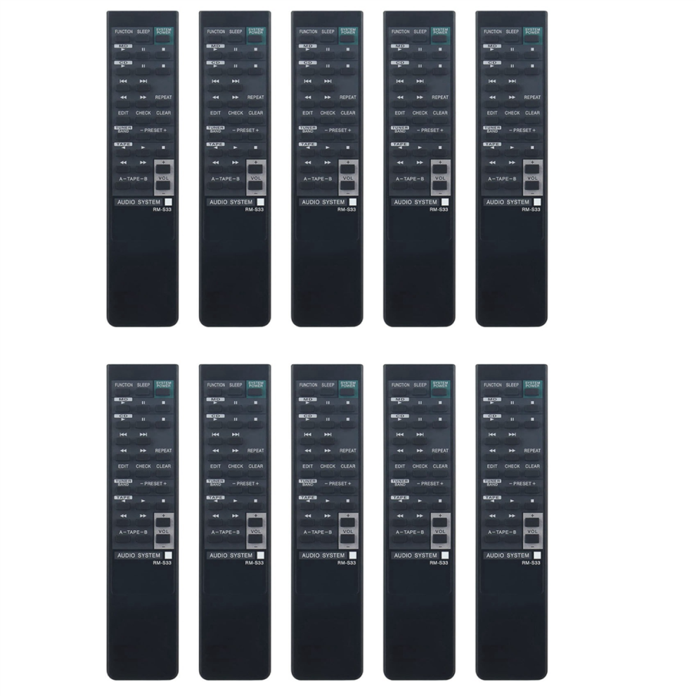 Rm-S33 Remote Control For System Hcdh801 Mhc701 Mhc-701 4711624732531