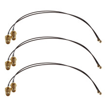 2x WLAN Antennas Pigtail HIROSE SMA Box adapter cable RSMA