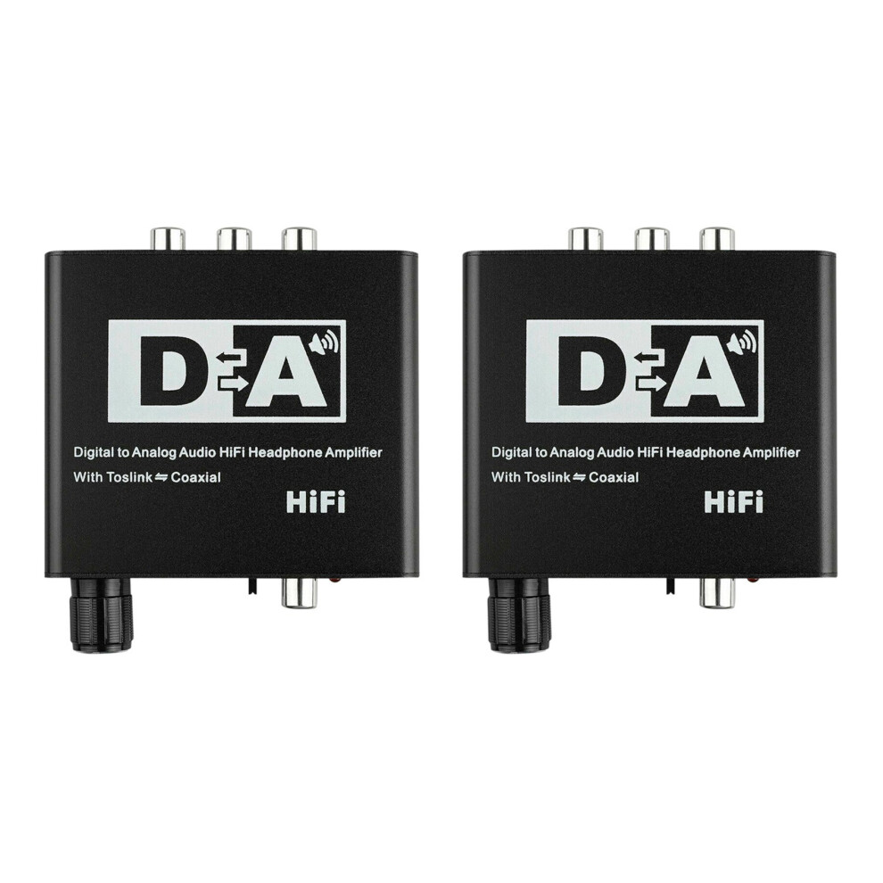 192Khz Digital Optical Coaxial To Analog Audio Hifi Converter 4711624717927