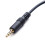 2X 3.5mm Screw Terminal Adapter Speaker Cable 4-Core Stereo TRRS 5