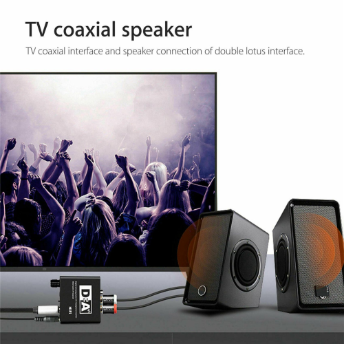 192KHz Digital Optical Coaxial to Analog Audio Hifi Converter 1