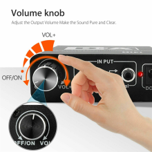 192KHz Digital Optical Coaxial to Analog Audio Hifi Converter