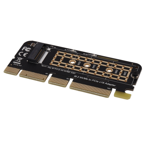 M.2 NVMe SSD till PCI-E X16-konverteringskort, diskadapterkort 1