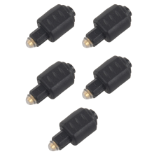Mini optisk ljudadapter 3,5 mm honkontakt till digital hankontakt