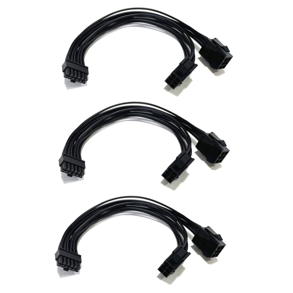Dual 6Pin To Mini 12Pin Gpu Video Card Power Cable For Rtx30 4711624720354