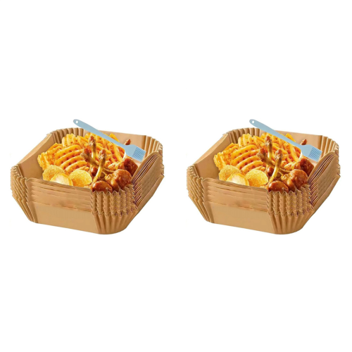 Baking Paper for Hot Square (20 cm), Pack of 200 Paper