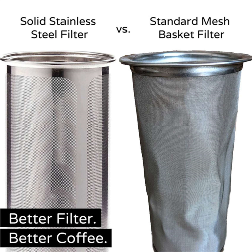 Coffee Filter for Wide Mouth Jar, 304 Stainless Steel 2