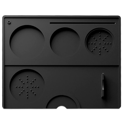 Espresso Silicone Coffee Tamper Mat-Black 1