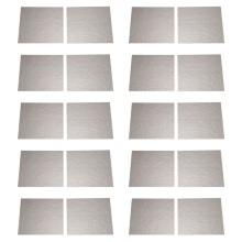 2 x Remplacement 12 x 12cm Mica Plaques pour Four a mini-ondes