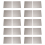 2 x Remplacement 12 x 12cm Mica Plaques pour Four a mini-ondes 1
