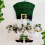 4 Roll . 's Day Poly Mesh Ribbon, Green White Edge Ribbon 4