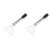 Universal Carpet Cleaner Nozzle with Steel Pipe Adapters Wet/Dry 2