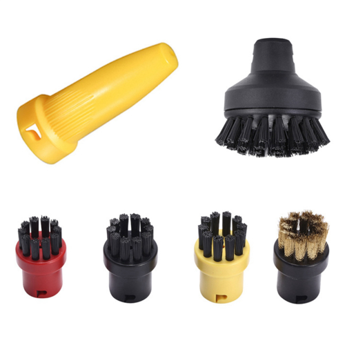 Small Round Brush Copper Brush Steam Cleaner Brush Head for 1
