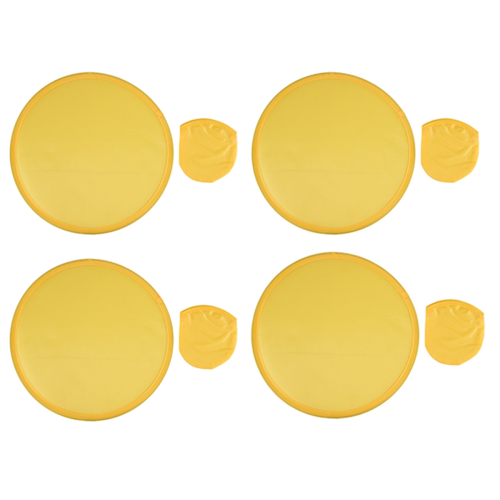 Foldable Round Fan-Yellow