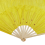 Beautiful Silk Three Color Gradient Flame Dance Fan 5