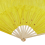 Beautiful Silk Three Color Gradient Flame Dance Fan 5