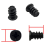 4Pack Computer Fan Filter Grills Stainless Steel Wire Mesh,Black 4