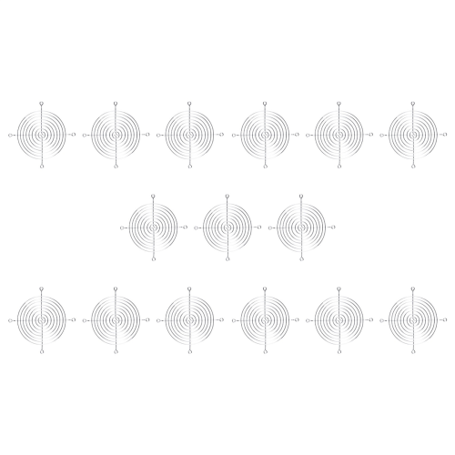 3Pcs 120mm 4.7Inch Metal Fan Guard Protective Grill for PC Ventilator