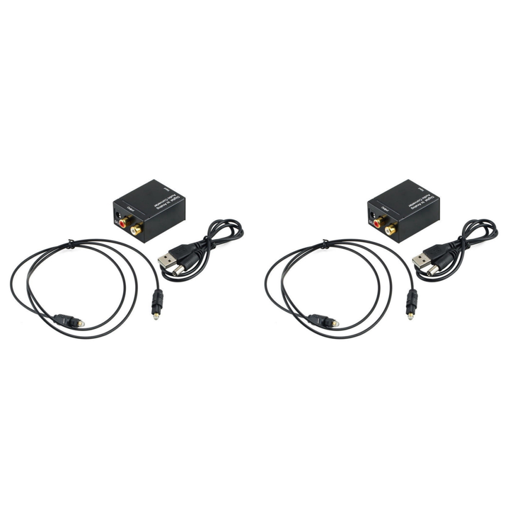 Digital Optical Toslink Spdif Coax To Audio Converter Adapter 4711624720118