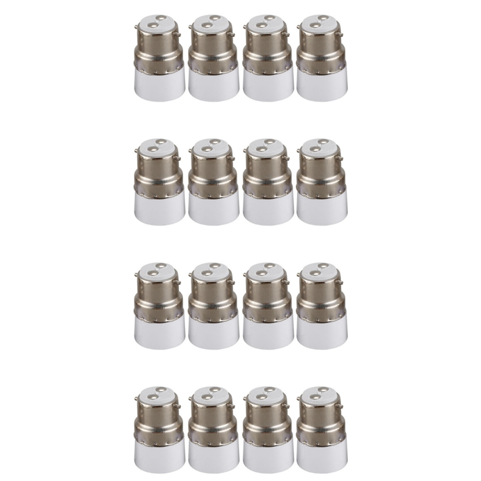 Ac 220V B22 To E14 Base Socket Lamp Bulb Adapter Holder 4Pcs Light 4711624719365