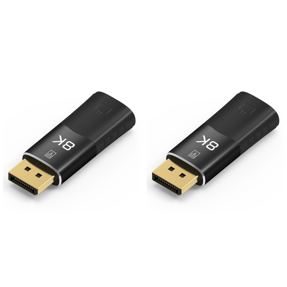 8K Displayport To -Compatible Adapter Converter 8K/60Hz 4K/120Hz 4711624719358