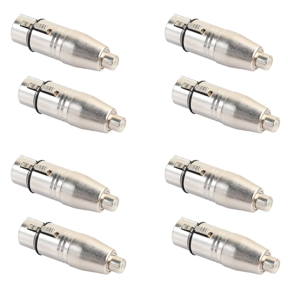 Women's 2Pcs Xlr To Adapter, To Xlr Adapter Jack Plug