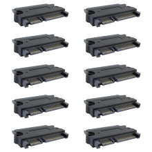 SATA 22P 7 + 15 Hane till SATA 22-pin Hona Konverteradapter