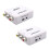 VGA till AV Mini Converter Scaler Adapter Stöd 1080P 1