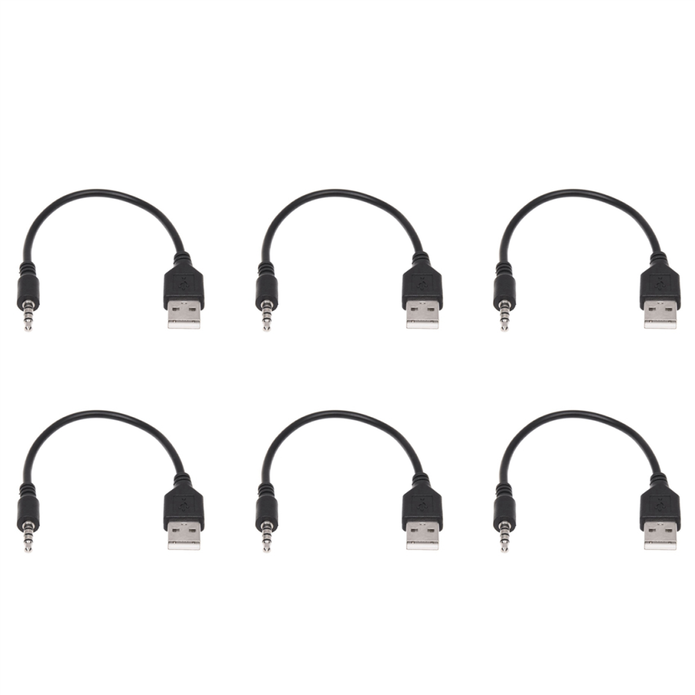 3.5Mm Plug Aux Audio Jack To Usb 2.0 Male Charger Cable Adapter Cord 4711624718672