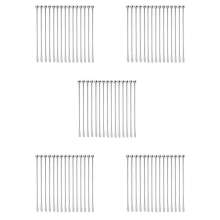 15 Pcs Reusable Swizzle Sticks with Small Rectangular Paddles