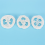 4-6Cm Wide 50Pcs/Lot Natural Loofah Diy Customize Soap Tools 2