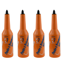 Bartending Practice Bar Pub Bottle Wine Cocktail Shaker - Orange