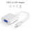 USB-C till VGA-adapter, typ-C till VGA-adapter kompatibel för Pro 2