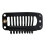 20pcs Nine-tooth Hair Clip(Black)32MM L 3